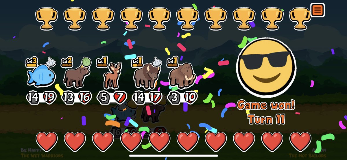 BeHappy_Gaming's tweet photo. Flawless 11 win 😴 Ez
#SAP #SuperAutoPets #gaming https://t.co/3wiRLY2ATx
