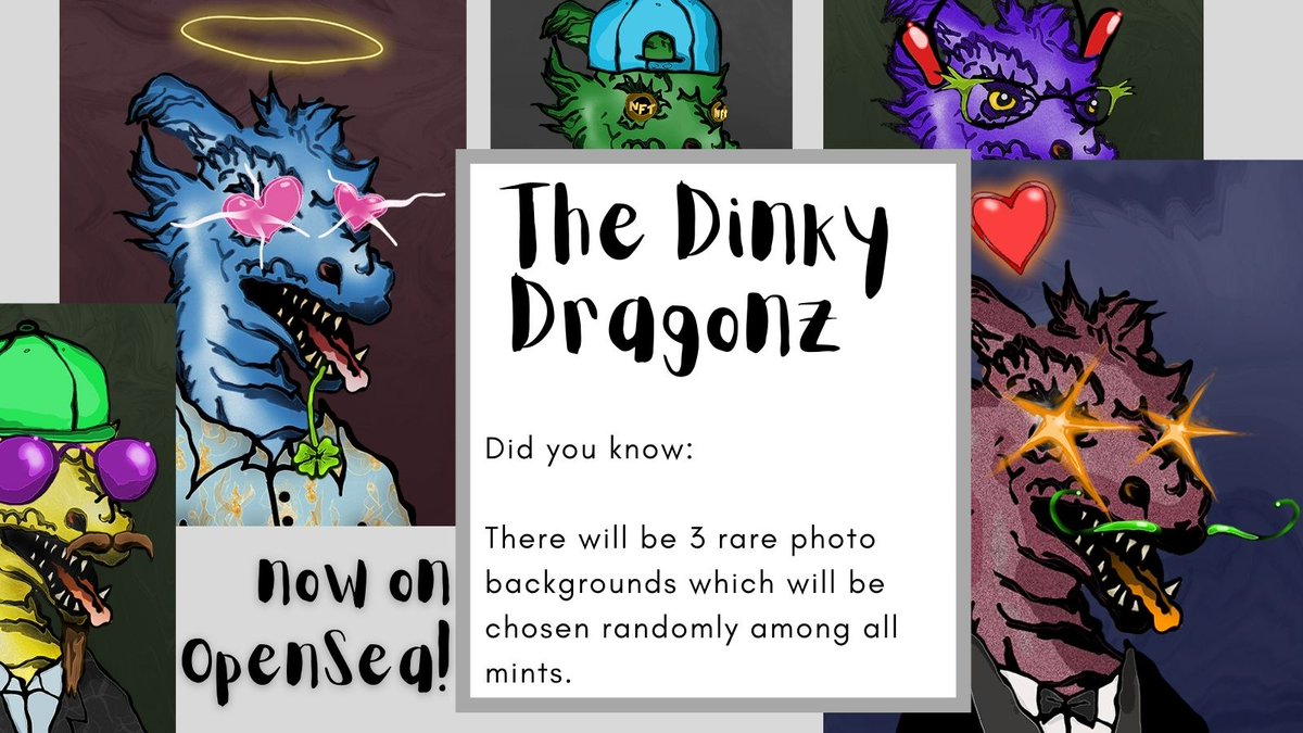 Its #TuesdayFeeling !

Our feels are about the #rarity of our #dragonz #NFTs 🚀 🚀 🚀 

#NFTCollection