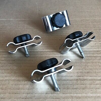 4x Stage Riser Leg Locking Clamp - Pro Stage Sprung Handscrew - Tubular Staging dlvr.it/SMZQR3