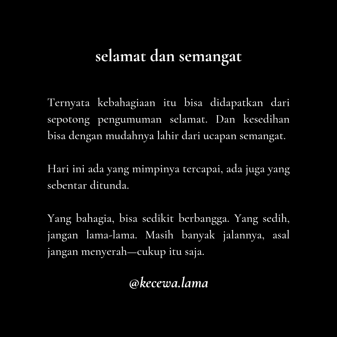 Ucapan selamat dan semangat dari aku untukmu #snmptn2022 #SNMPTN #Gapapaa #AlhamdulillahYaAllah