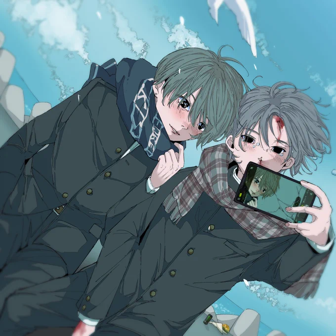 あの日のままの僕ら#イラスト 