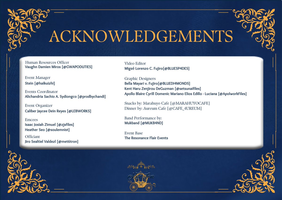 ⠀ 

      ︶꒷꒦꒷︶   ✦   ꒦꒷꒷꒦   ✦   ︶꒷꒦꒷︶ 

      KAEION : RIDES TO A LIFETIME 
         ⸼࣪⸳ 𓂃 THE PEOPLE BEHIND。

⠀                  #WheelOfFate
               #KaelonAtKailanman
       #ResonatingMemorableEvents

⠀