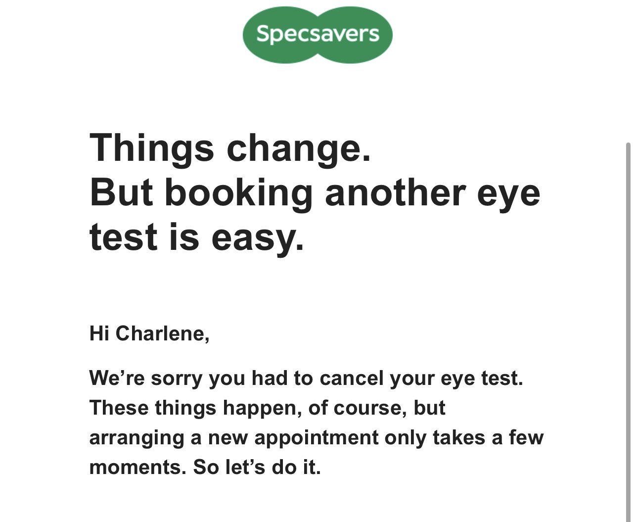 Specsavers on Twitter "wiseysince2016 No problem at all, Charlene. We