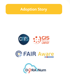 DoRANum_'s tweet photo. Inist-CNRS, IRD and Paris Urfist adapt the #FAIRAware tool to France https://t.co/PdmrteBhOX
#EOSC #PrincipesFAIR @INIST_CNRS @IST_IRD @UrfistParis https://t.co/SJaVKjRiKq
