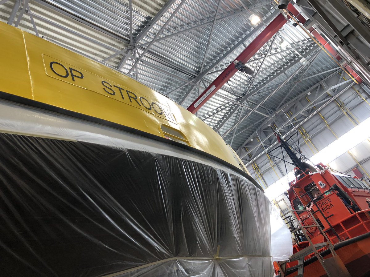 ozlem_canel's tweet photo. Great visit to Baltic Work Boats #shipyard https://t.co/AUVjlqdfFm together with @JansonsRaimonds @kadripedas @margot_roose - thank you Jüri Taal for the tour! BWB’s patented #Wavepiercinghulldesign #Saarema https://t.co/MCpnms3iDv