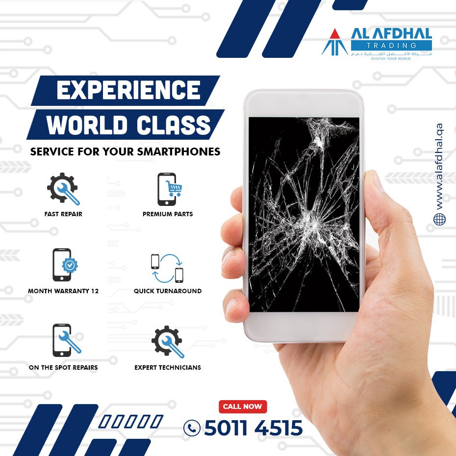 afdhal_qa's tweet image. 𝙏𝙧𝙪𝙨𝙩𝙚𝙙 &amp;amp; 𝘼𝙛𝙛𝙤𝙧𝙙𝙖𝙗𝙡𝙚 𝙈𝙤𝙗𝙞𝙡𝙚 𝙍𝙚𝙥𝙖𝙞𝙧 𝙎𝙚𝙧𝙫𝙞𝙘𝙚❗
.
Talk to us today and discuss about our services and products 📞  𝟱𝟬𝟭𝟭 𝟰𝟱𝟰𝟱
.
You may also check our website 🌐  alafdhal.qa

#laptoprepair  #macbook #macbookissue #laptoprepair