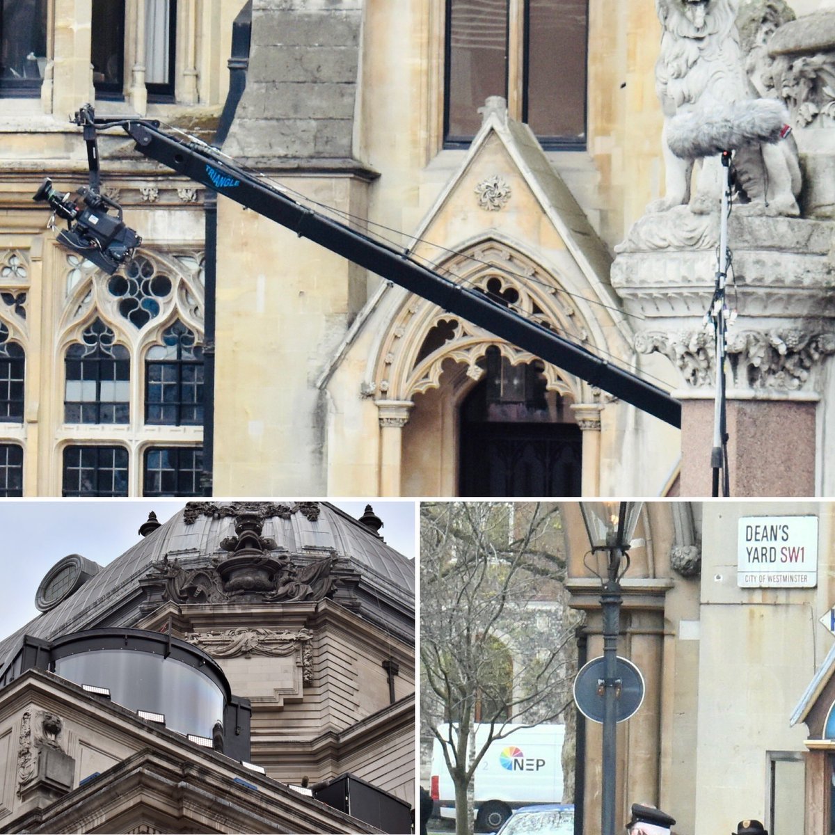 stevechalles's tweet photo. Pics - 2: @NEP_UKI OB team with @Sound__Alliance & @NEP_Connect at #WestminsterAbbey for the Memorial Service for the Duke of Edinburgh.
#outsidebroadcast #NEPUKI @BBCS_Events #BBCEvents @wabbey https://t.co/LiS3NfuP0T