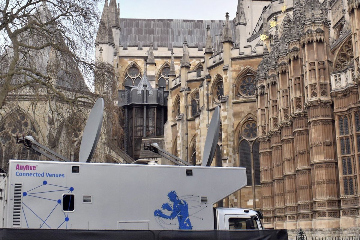 stevechalles's tweet photo. Pics - 2: @NEP_UKI OB team with @Sound__Alliance & @NEP_Connect at #WestminsterAbbey for the Memorial Service for the Duke of Edinburgh.
#outsidebroadcast #NEPUKI @BBCS_Events #BBCEvents @wabbey https://t.co/LiS3NfuP0T