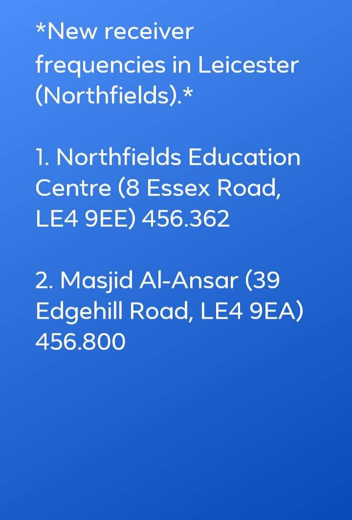 Knightonmasjid's tweet photo. @IslamicWhatsOn https://t.co/IW8QFyXS29