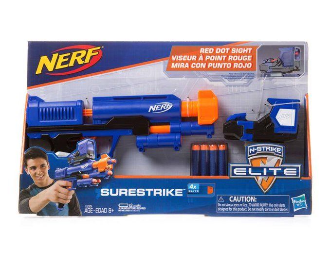 ⭐⭐⭐Nerf Elite Surestrike⭐⭐⭐

RRP ❌£19.99❌
Our Price ⭐£10⭐

Available in all stores and online at starlings.co.uk/nerf-e2329-sur…

#starlings #toys #starlingstoys #nerf #nerfelite #surestrike #instore #online