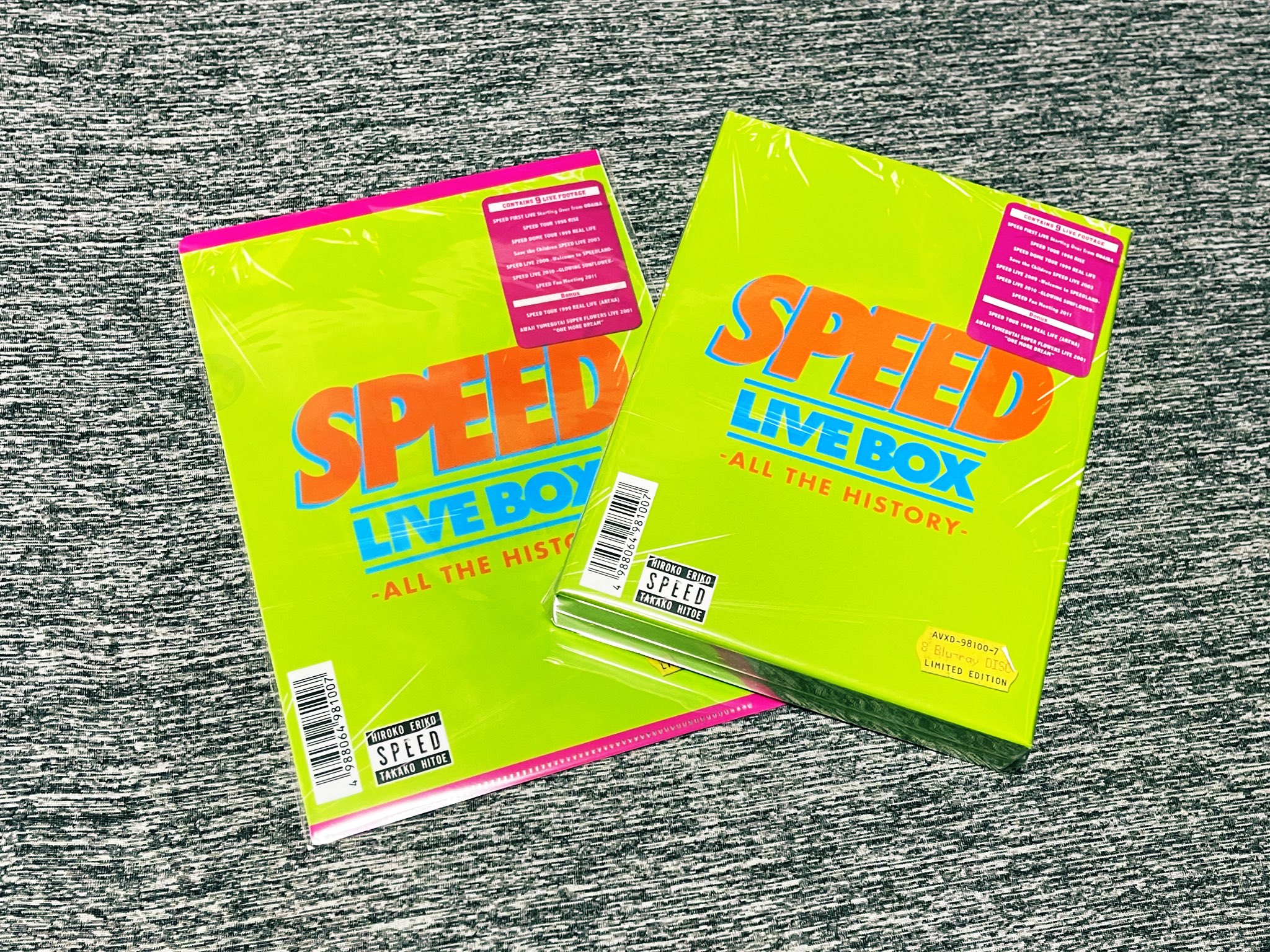 SPEED LIVE BOX - ALL THE HISTORY 品質は非常に良い 64.0%OFF ...