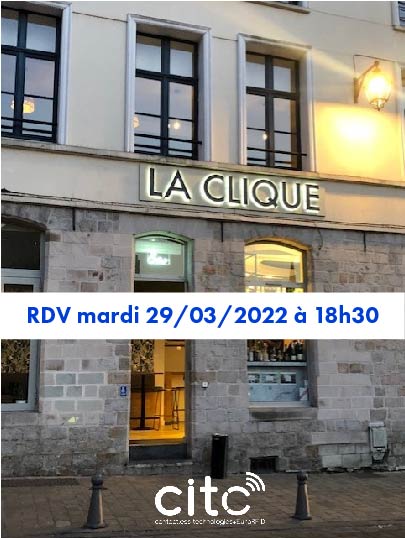 CITC-EuraRFID (@iotcluster) on Twitter photo ⚡️Ce soir les adhérents du CITC se retrouvent 🍻à La Clique pour networker, découvrir nos dernières offres #innovation #gaming #sante
Retrouvons-nous ! Il est encore possible de s'inscrire ➡️bit.ly/35pNMfR
@Mel_Economie @MEL_Lille
<a href="/hautsdefrance/">Région Hauts-de-France</a> <a href="/FrenchTechLille/">La French Tech Lille</a> ⚡️Ce soir les adhérents du CITC se retrouvent 🍻à La Clique pour networker, découvrir nos dernières offres #innovation #gaming #sante
Retrouvons-nous ! Il est encore possible de s'inscrire ➡️bit.ly/35pNMfR
@Mel_Economie @MEL_Lille
<a href="/hautsdefrance/">Région Hauts-de-France</a> <a href="/FrenchTechLille/">La French Tech Lille</a>