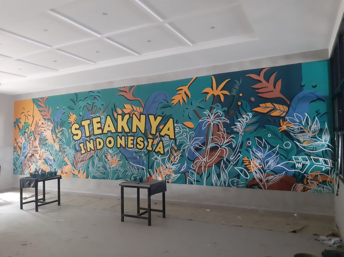om_iyoo's tweet photo. numpang promo yaa, saya mencari uang dari dunia kreatif. kali aja disini ada yg minat rumah, cafe, hotel atau kantornya mau dimural. Boleh berkabar ya. Silahkan cek instagramnya, bisa dm langsung untuk tanya2. Terimakasih

https://t.co/LWfraUvaz9 https://t.co/R82wix1krm