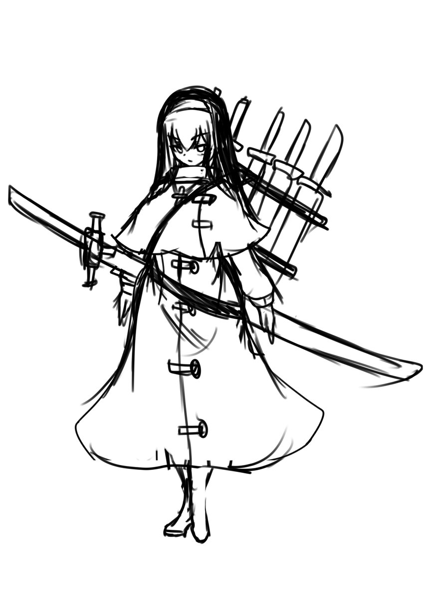 勢いで描いたシスター

キャストオフもする 