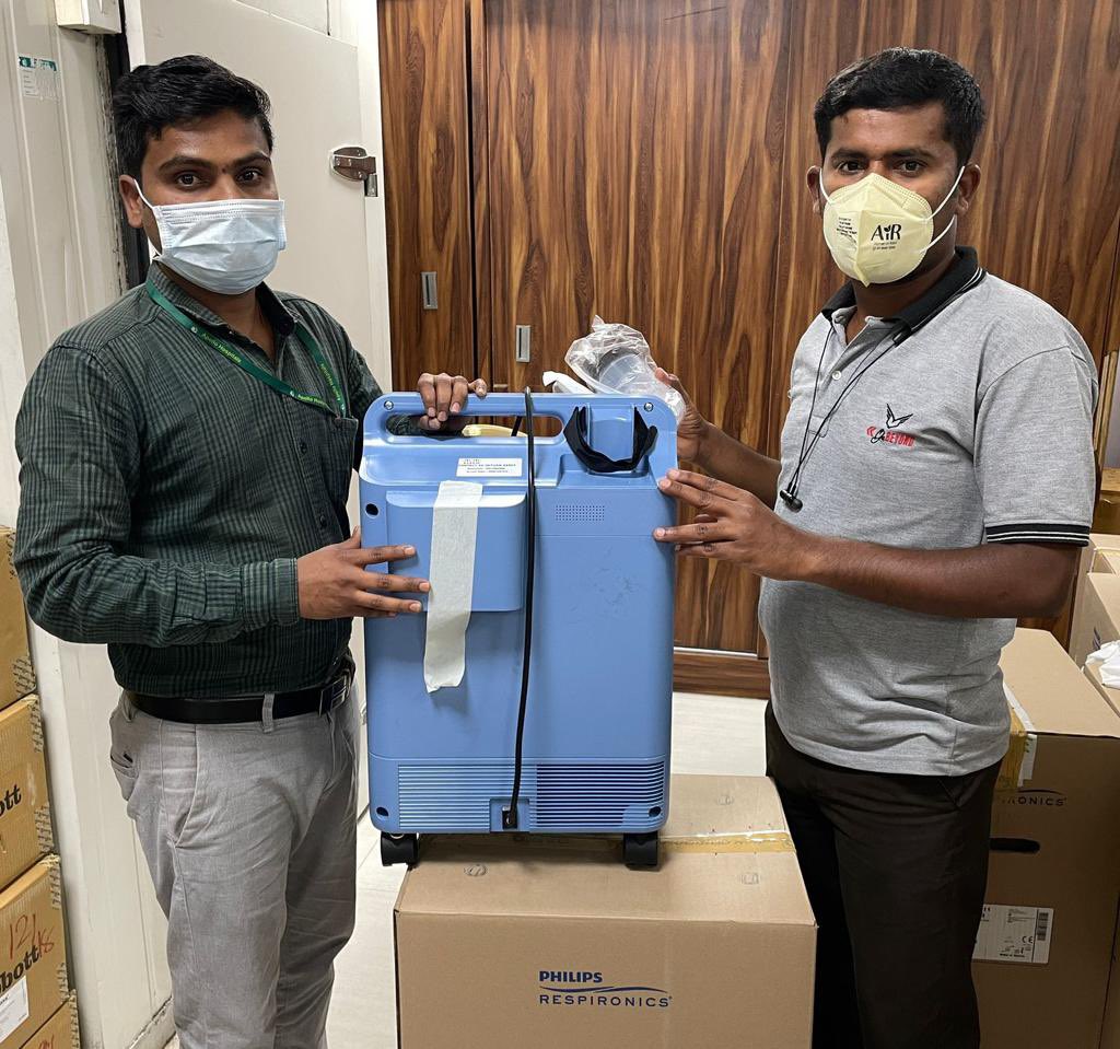 Thank you @cisco_in and @Harishkrishnan for donating 110 oxygen concentrators to @ApolloFND to be used across clinics, old-age homes and emergency care centres. This timely intervention will help our goal to provide basic preventive #healthcareforall #covid19