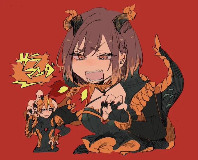 #Prsk_FA 
サラマンダーーーー!!!!! 