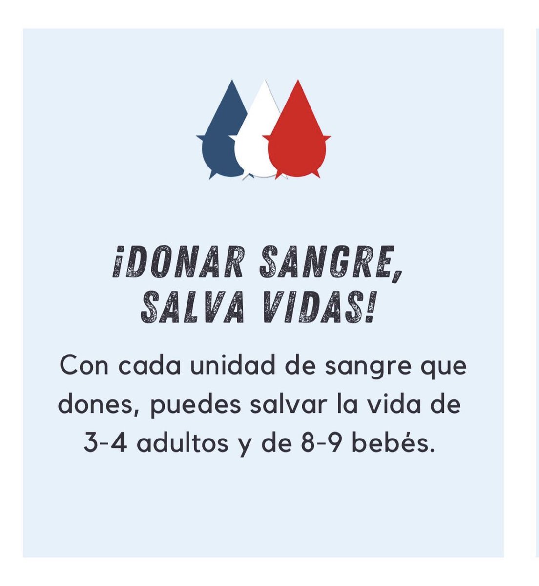 SangrePanama's tweet photo. #VidaTips

Sabías que al Donar Sangre Voluntariamente 🩸 puedes ayudar a salvar la vida de hasta 4 adultos y de 8 bebés. 

Súmate hoy como Voluntario en https://t.co/GZT4QJZESx

#DonaSangre
#DonaSangrePanama
#DonandoYContadocru https://t.co/KEERpTBy2u