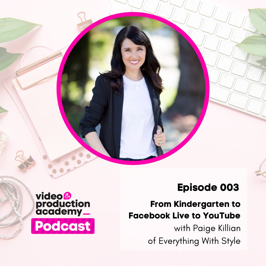 Paige Killian is one of the most inspirational people I have ever had on my podcast. Her journey from being a kindergarten teacher to using Facebook Lives and Youtube has truly been awe-inspiring! Listen now at videoproductionacademy.co.uk/podcasts/the-v…

#people #podcast #teacher