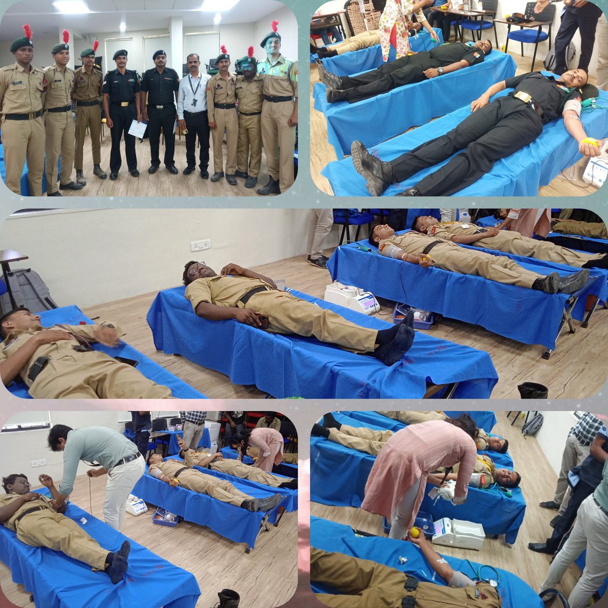 Donate Blood 🩸!!! Save Life
The cadets of 1 Maharashtra Signal Company donated blood at Symbiosis College, S B Road. The cadets selflessly committed to the cause with completely dedication. A total of 50 units of blood was collected by Pune Red Cross Society.