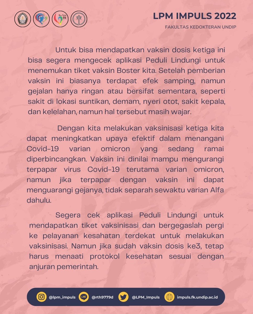 LPM Impuls FK UNDIP tweet media