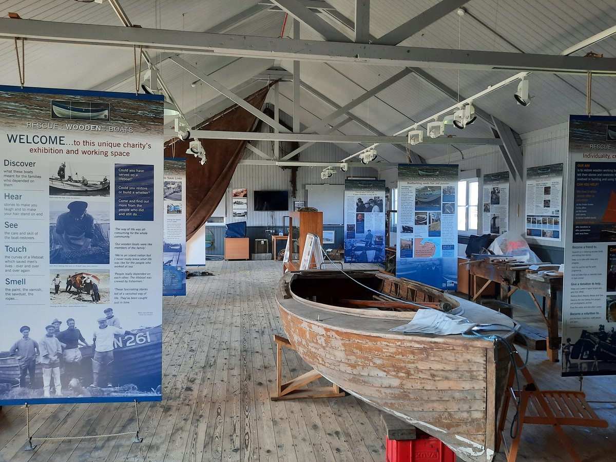 Our Maritime Heritage Centre will be open from 3rd April on Sundays &amp; Bank Holiday Mondays,11.00 - 4.00. Do come &amp; see the fascinating displays, stories and films of our local Maritime Heritage, set in the old Military Camp at Stiffkey Greenway NR23 1QF.
#NORFOLK
#maritime