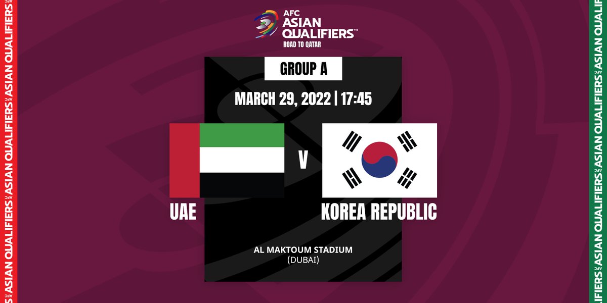 UAE vs Korea Republic Highlights 29 March 2022