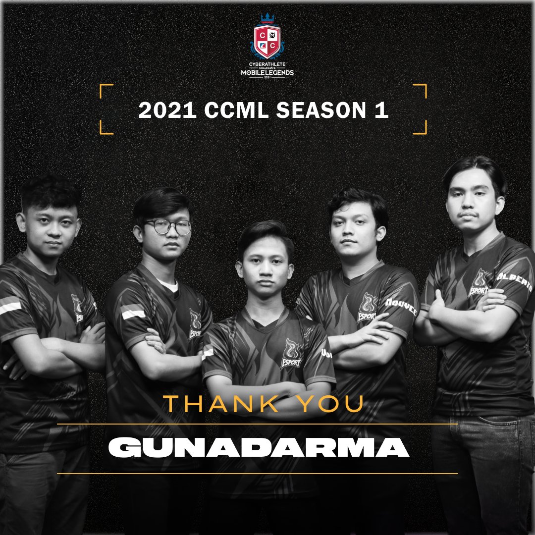 IT'S OVER!! <a href="/uitmofficial/">UiTM Official</a> IS YOUR CCML SEASON 1 CHAMPION! Commiserations to <a href="/gunadarma_/">Gunadarma University</a>

They secure a spot in the Cyberathlete Collegiate Mobile Legends Grand Final, fighting for the largest college prize pool of USD$250,000.

Watch all the highlights on CATV - link in bio.