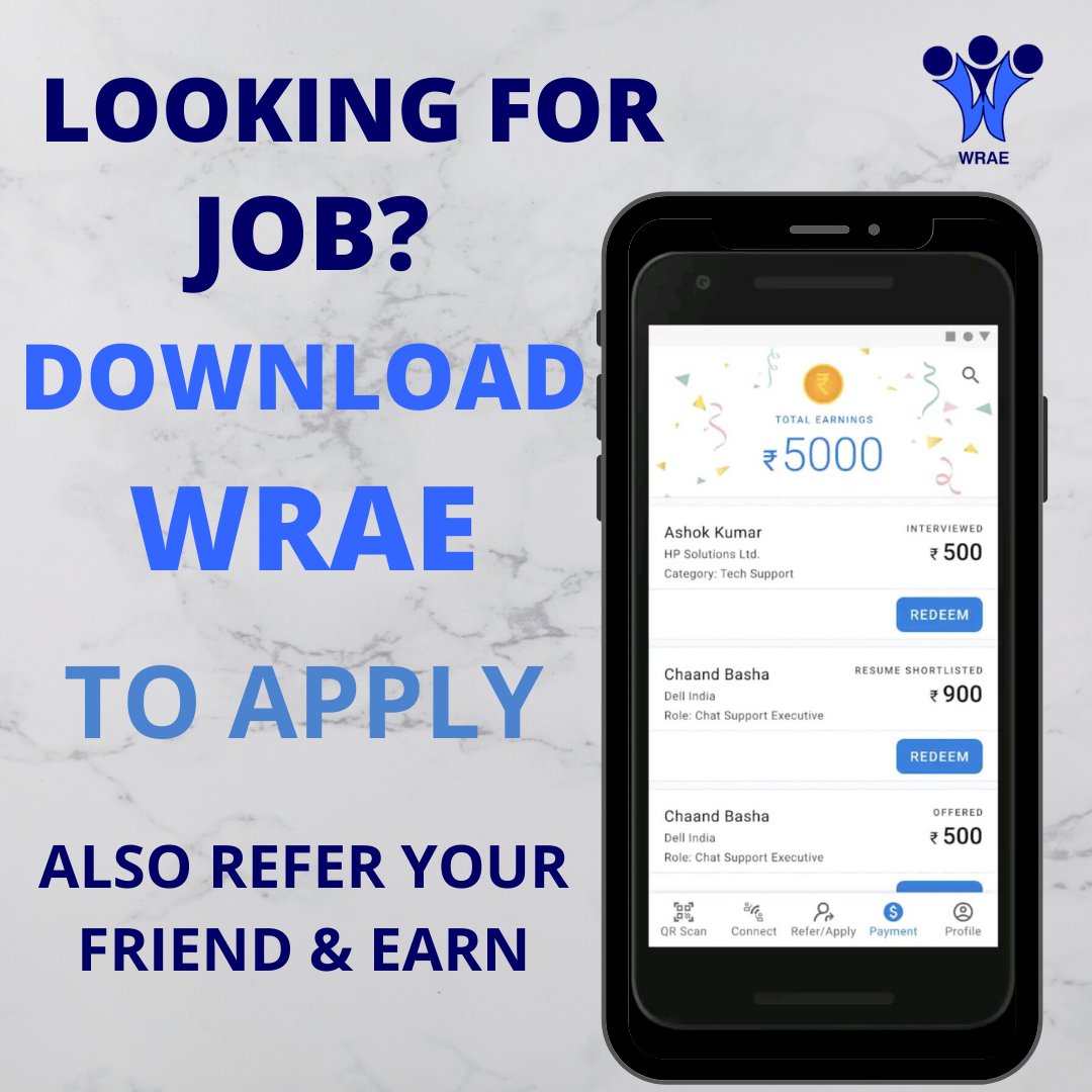 Team_Wroots's tweet photo. Earn real money with a mobile app!
Yes, it is as easy as it sounds
Interesting right?

Just follow the few steps below
Step 1 - Download WRAE
Step 2 - Refer your friends
Step 3 - Earn.

You will never know unless you try.

#DownloadWRAE and #explore
Application out on #android https://t.co/d4WxzGwPjf
