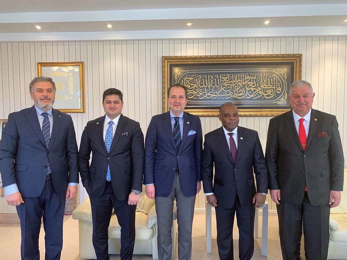 General Secretary of D-8, Ambassador Isiaka A Imam paid a courtesy visit to our President Dr. Fatih Erbakan.
 During the visit, views were exchanged on many issues, especially on the future work of the D-8.

#d8 #islam