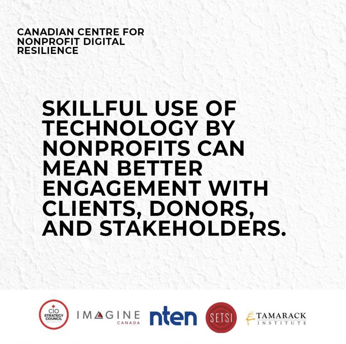 Broccoli is proud to be a supporter and advisor to the Canadian Centre for Nonprofit Digital Resilience so that we can help our sector use data and tech to multiply our impact. 

Join us! More at ccndr.ca

#NonprofitDigitalResilience #Nonprofit #Technology