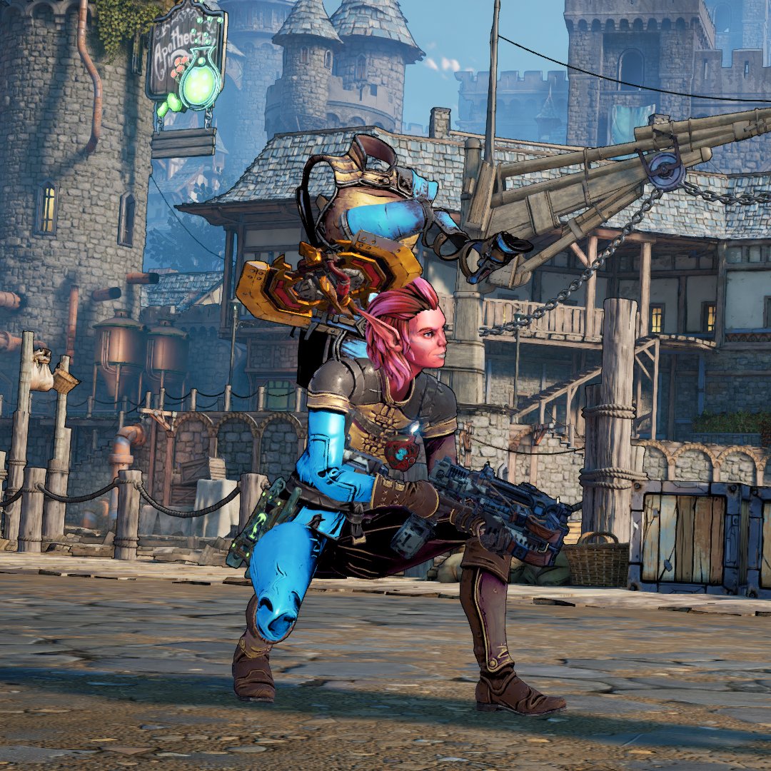 Wishful_Snaps's tweet photo. @MostlyVp @PlayWonderlands @2K_UK @GearboxOfficial Great shots from a great game!  
I'm having a tough time in the Photo Mode.
My armor has a mind of it's own... https://t.co/2jQKPhb8wc