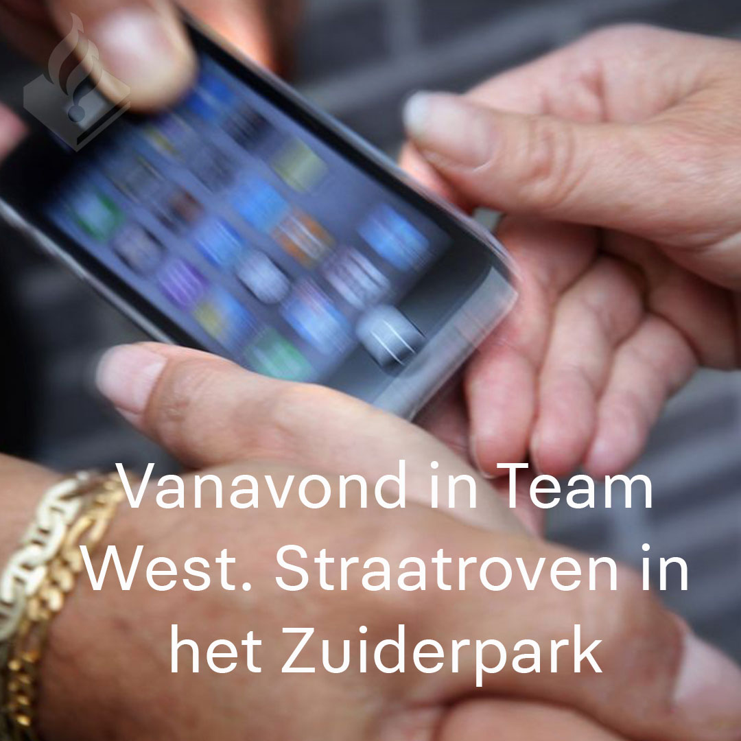 TV-West: Straatroven in Zuiderpark
Wellicht herinnert u zich ons eerdere bericht van de straatroof in het Zuiderpark. Inmiddels hebben er meerdere straatroven daar plaatsgevonden. Vanavond bij Team West om 17.00 uur.
#politiezuiderpark #politie #teamwest #tvwest