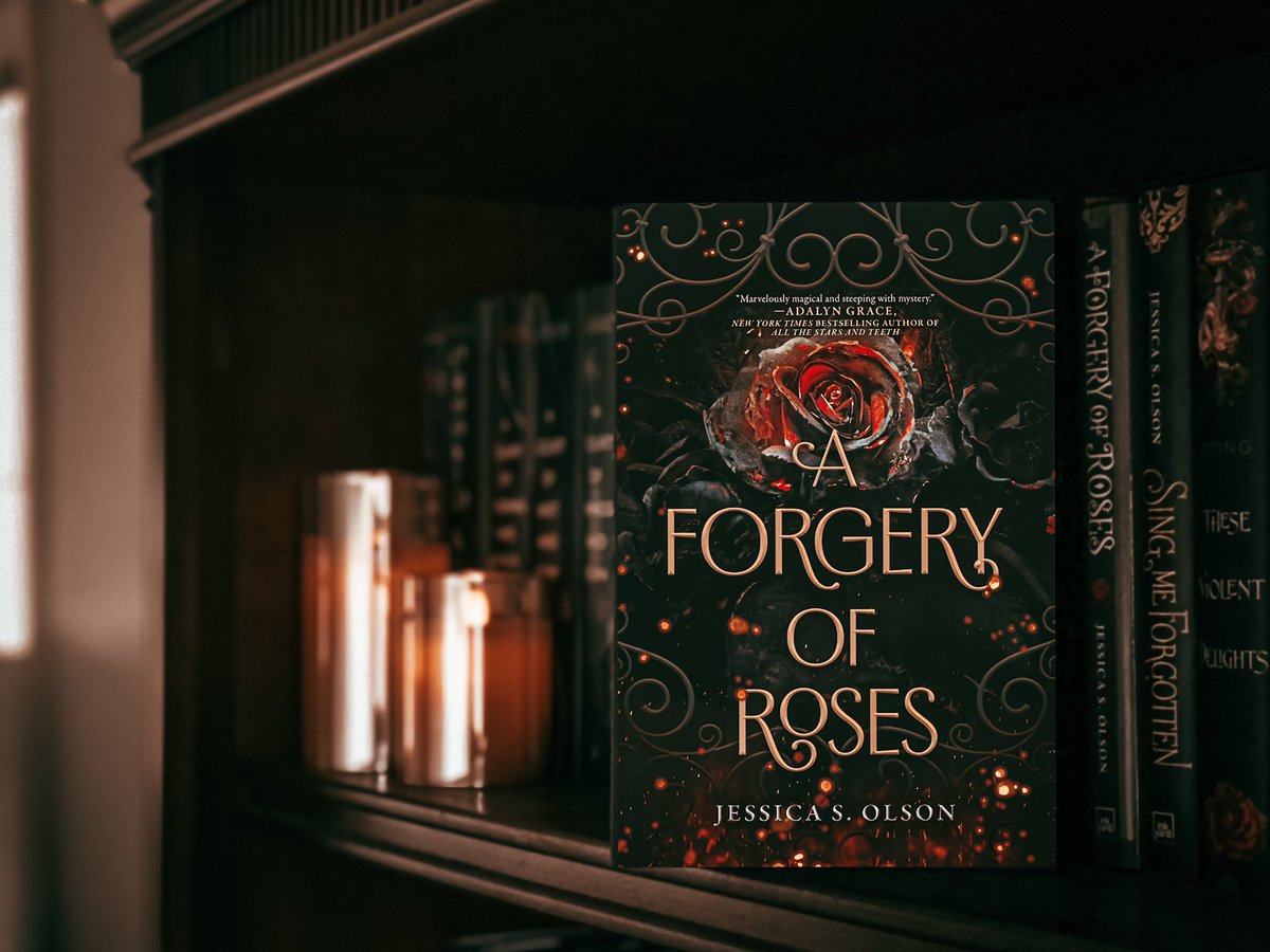 meganwritenow's tweet photo. Wishing the happiest of book birthdays to @JessicaOlson123 & #AForgeryofRoses🥀! ❤️❤️❤️❤️ #yabooks #yafantasy #mustread #bookrec https://t.co/w8wqtOJUpR