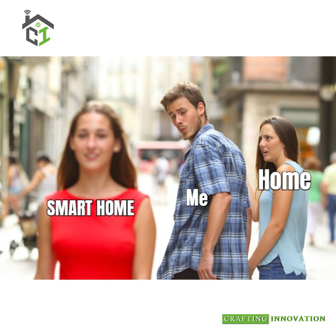 CraftingLtd's tweet photo. There is no place like Smart Home.
#GetCIHome 

Creative Agency - @causekeyfilms 

#memes😂 #smarthome #happyhome #iot #smartlife #smartliving #smarthometech #smarthomestore #homedecor #homeautomationsystem #amazon #googlehome #interiordesign #cismartsolutions #CIHome https://t.co/j3rngwGXBw