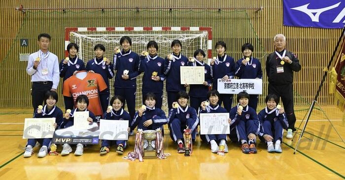 spoeve_handball's tweet photo. 【 #高校センバツ 最終結果】
・女子
優勝：洛北（京都）
準優勝：小松市立（石川）
３位：高岡向陵（富山）、大同大大同（愛知）

#handballjp #ハンドボール https://t.co/fA5bVosial