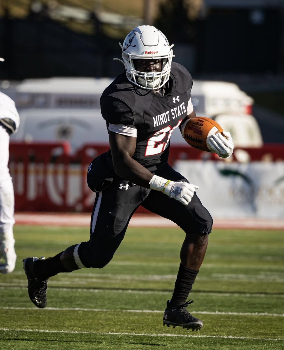 CFB247's tweet photo. Ali Mohammed 
Minot State University, Running Back 2019-2022 https://t.co/ObFJCZkxlH