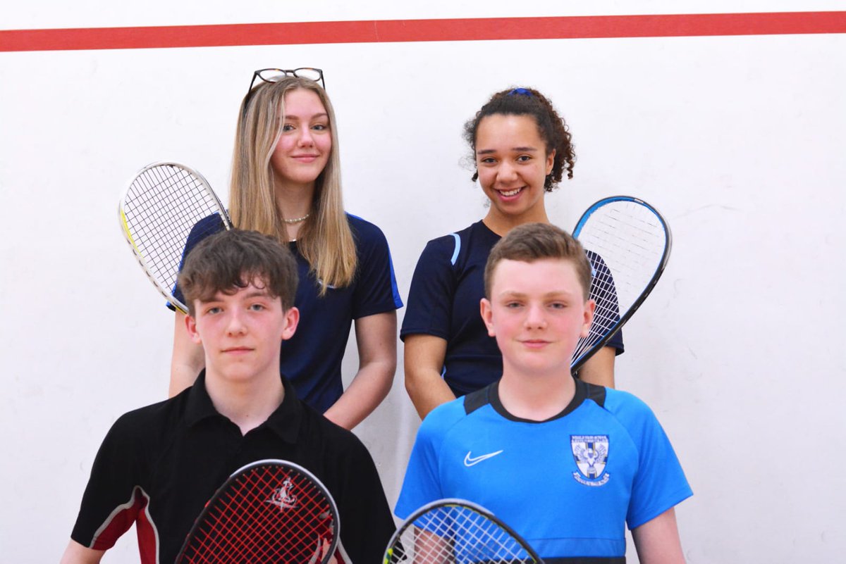 HessleHigh's tweet photo. Well done to Finlay M @HessleSixth and Sam and Amelia W @HessleHigh who played against South Hunsley in the Humber Schools Singles and Doubles Squash League. Unfortunately, they just missed out on the win by a few points. It was lovely to hear how they are a credit to our school https://t.co/H5OsugIcjg