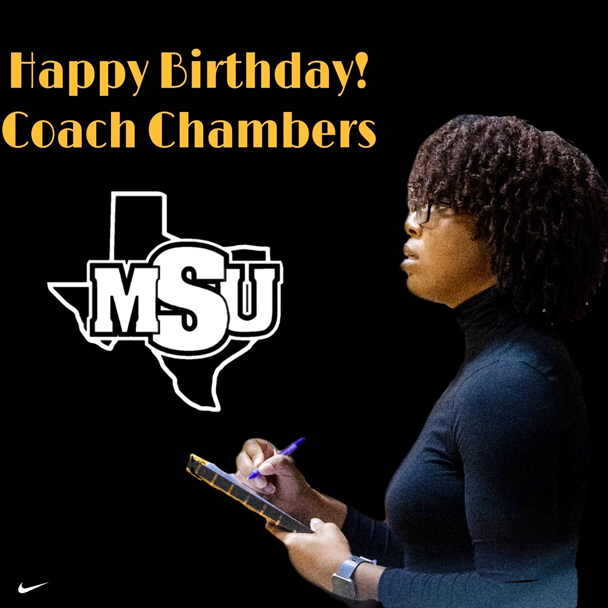 Everyone please help us wish Coach Chambers a VERY HAPPY BIRTHDAY! 🎉🎂 #stanggang