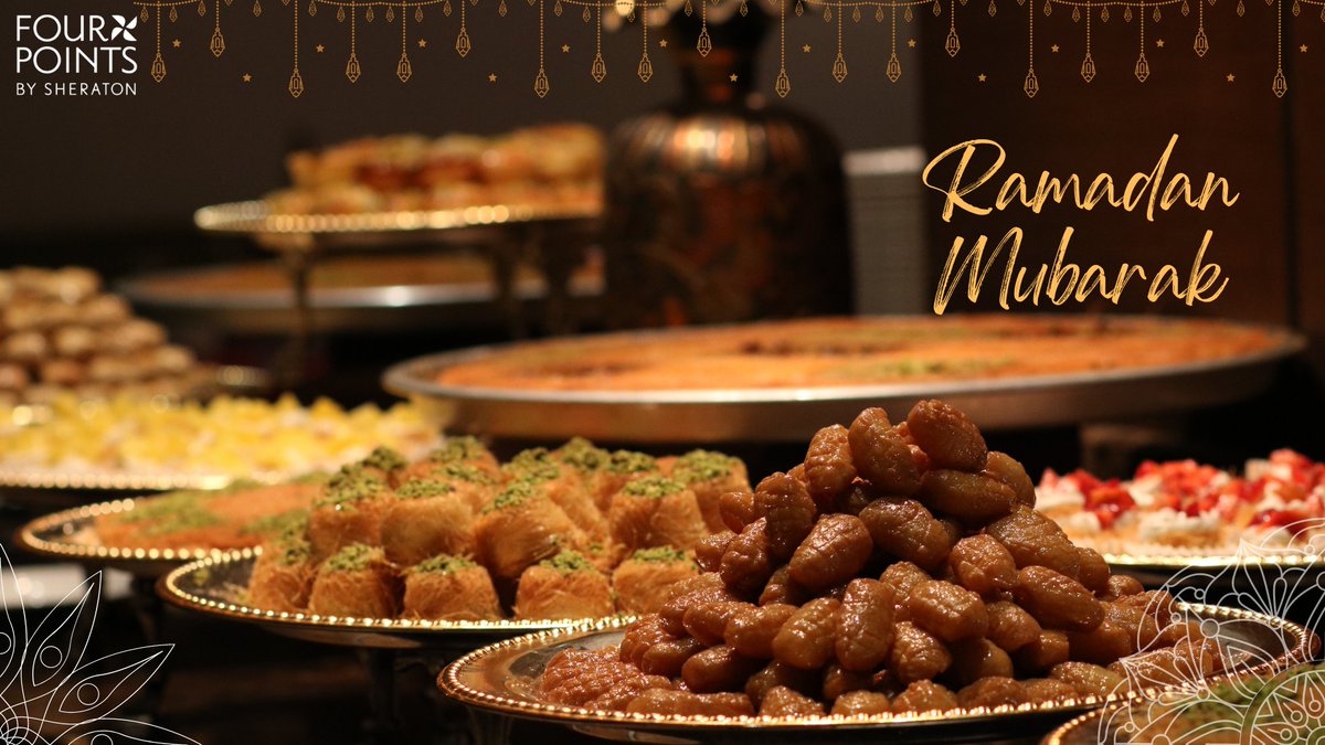 FPMakkah's tweet photo. Are you ready for #Ramadan ?
Our Al Sharq desserts are made by the hands of the most skilled chefs
#Ramadan_kareem #forpointsbysheraton #Makkah https://t.co/O8fcHq5goF
