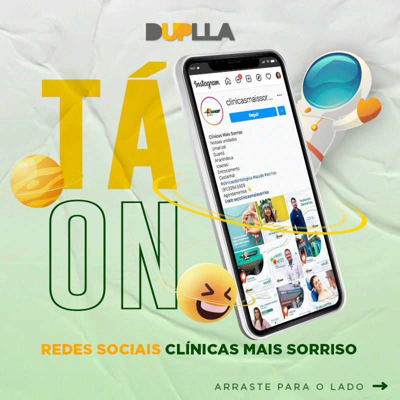 Duplla's tweet photo. A Duplla é especialista em comunicação para empresas da área da saúde! Confira mais esse trabalho que está sendo desenvolvido para a @clinicamaissorriso_

#duplla #dupllacom#socialmedia #socialmediamarketing #marketing https://t.co/JKQQkeOfDV