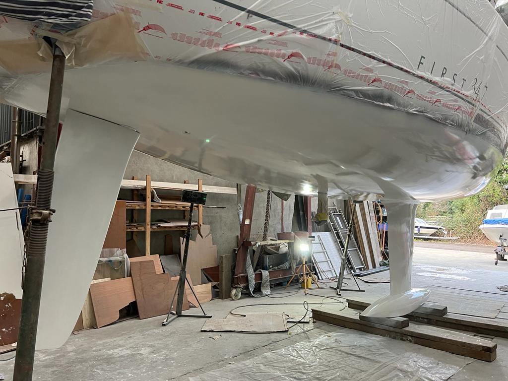 Boat prep &amp; rework almost finished with thanks to Noonan boats. Looking forward to getting back on the water for 2022 season