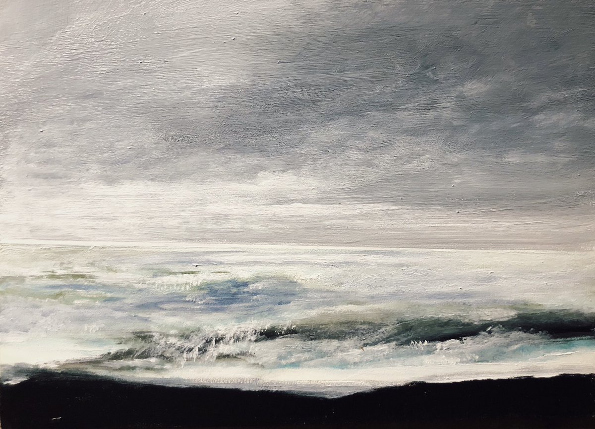 My painting of an ocean