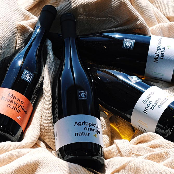 This week save 12% on the new vintage from @tetramythoswinery, using code TETRA12 at checkout! 🇬🇷 These are exceptional wines, and we highly reccommend snapping some up and exploring the Peloponnese terroir through your wine glass. 🌿 
hubs.ly/Q016YDp80