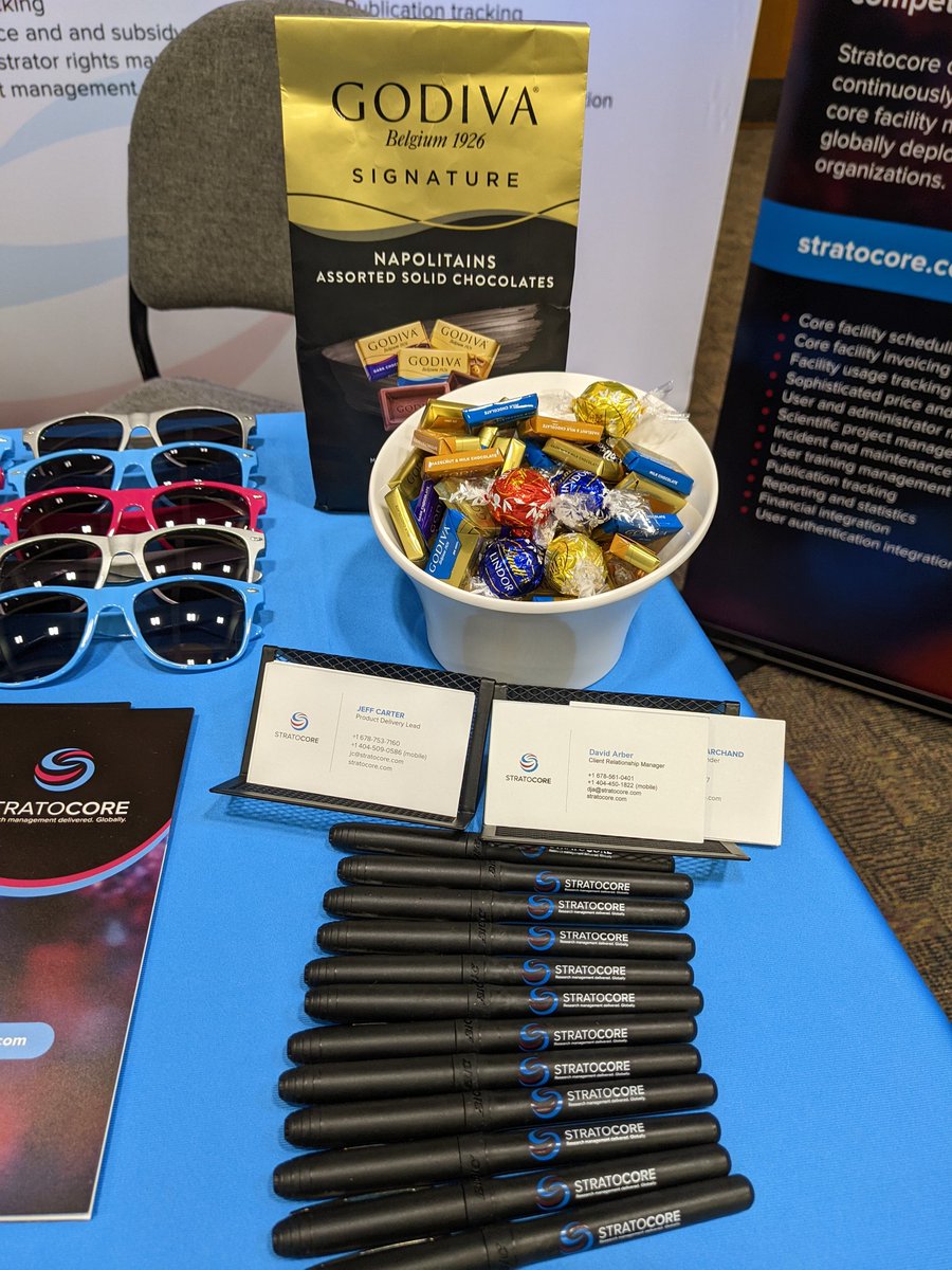 stratocore's tweet photo. We are having a great time catching up with everyone at #ABRF2022! Stop by booth #106 to learn about the latest developments in #CoreFacilityManagement!
#corefacility #sharedresources #srl #saas #roi #costrecovery #researchassets @MyABRF https://t.co/kcxxdvGac9