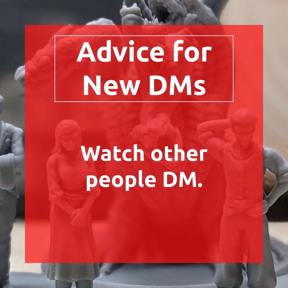 VergeGamesKC's tweet photo. Whether you watch the best DMs / GMs in the world or catch a podcast / video of a newbie, you will learn something. Filmmakers learn from watching bad movies just like they do from watching good ones.

#AdviceforNewDMs #watchotherGMs #dnd #dungeonsanddragons https://t.co/9DSLOpiP6N