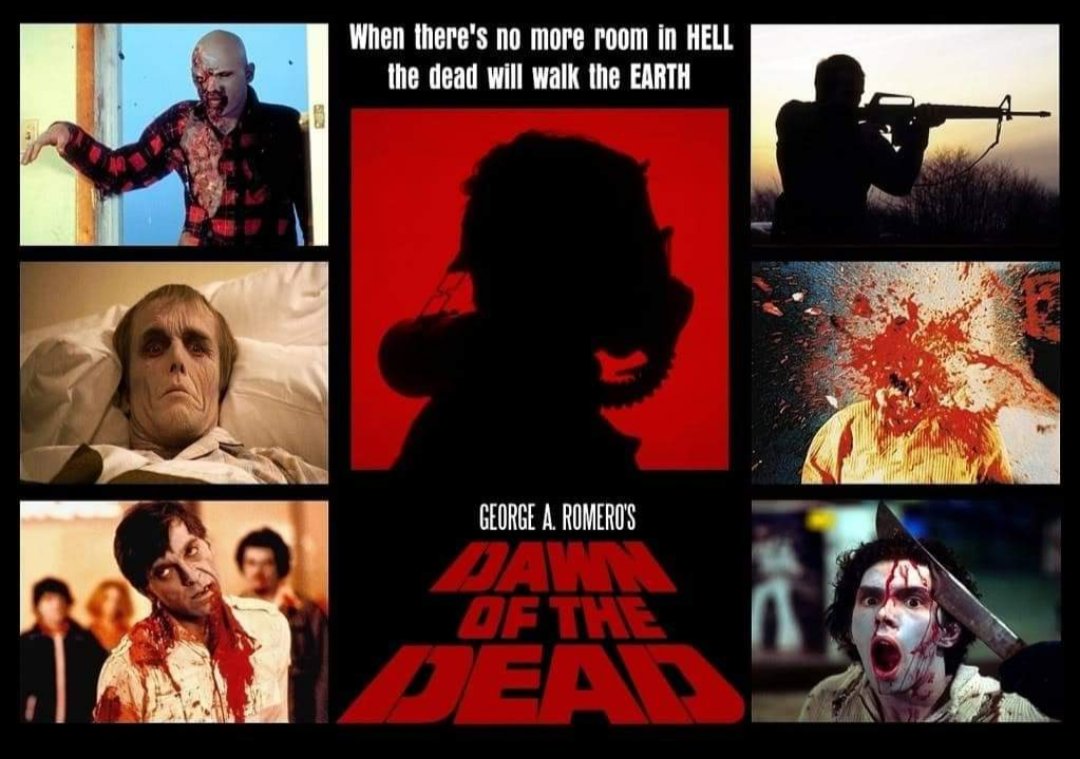 #horror #mutantFam #zombies #horrormovie #70smovie #HorrorFam #gore
#HorrorCommunity 
#GeorgeRomero  #DawnoftheDead

Any Fans?
Dawn Of The Dead (1978)