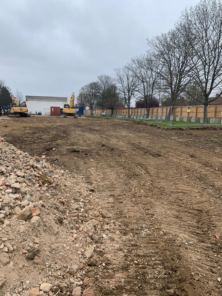 SquibbGroupLtd's tweet photo. Works at Brocklebank Lodge, Dagenham are coming to an end #Demolition #Dagenham #Brocklebank https://t.co/RTdCWhzZsF