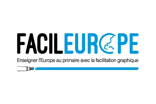 FacilEurope's tweet photo. Bienvenue sur le twitter de FacilEurope (Enseigner l'#Europe au primaire avec la facilitation graphique), un projet lauréat de l'action Jean Monnet Erasmus +, porté par @NantesUniv ! https://t.co/ASjxgoyC6P