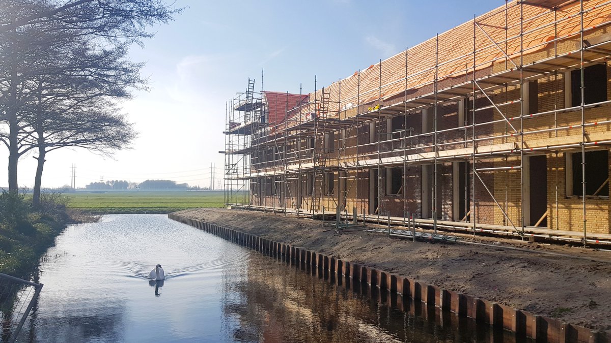 vrparchitecten's tweet photo. Bouwbezoek aan het project 'Weidse Wetering' in Hoogmade https://t.co/oQtZqoCLtw #woningbouw #architectuur #VRParchitecten https://t.co/JYHkHvESBd