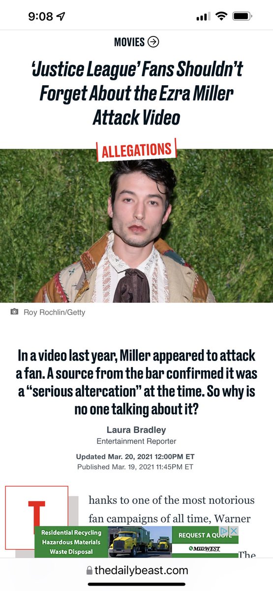 LauraBockov's tweet photo. #BoycottFantasticBeasts 

Warner Brothers wrongly fired Johnny Depp but keeps Ezra Miller and self-confessed abuser Amber Heard. #TheSecretsofDumbledore https://t.co/4oIl6RhnTl